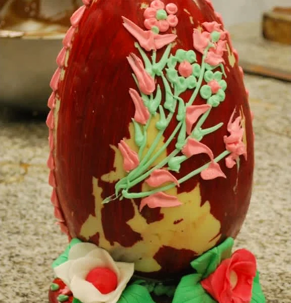 Πασχαλινά, πολύχρωμα αβγά, χειροποίητα διακοσμημένα