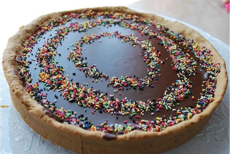 Τούρτα σοκολάτα με εσάνς πορτοκαλιού