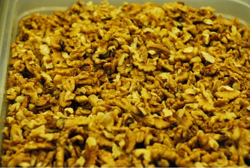 Σοκολατοπιτάκια με καρύδι & πορτοκάλι