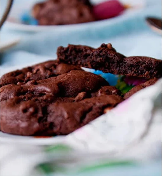 Διπλά σοκολατένια μπισκότα