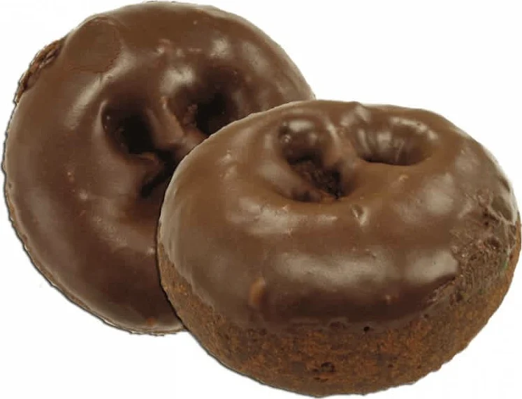 Μίνι Ντόνατ Σοκολάτας με γλάσο σοκολάτας