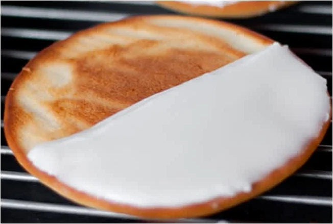 γλάσο/επικάλυψη βανίλιας (για μπισκότα)