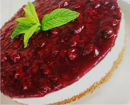 τσίζκεϊκ με βύσσινο