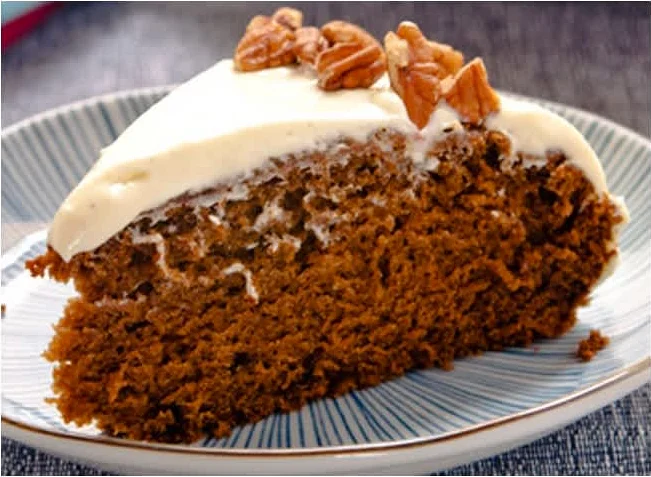 κέικ μήλου με μελάσα