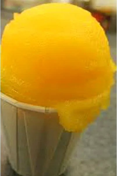 γρανίτα πορτοκάλι