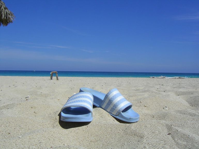 Adiletten am Strand