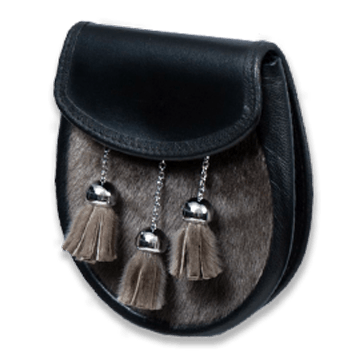 Sporran Skin Semi Leather/Skin