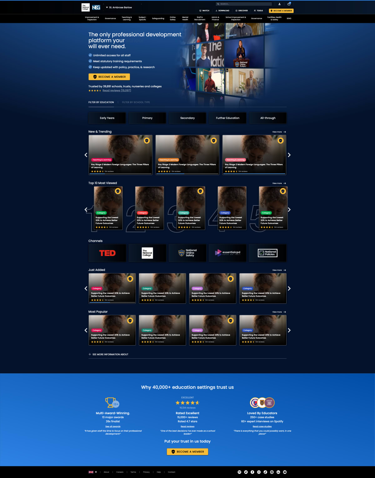 Homepage