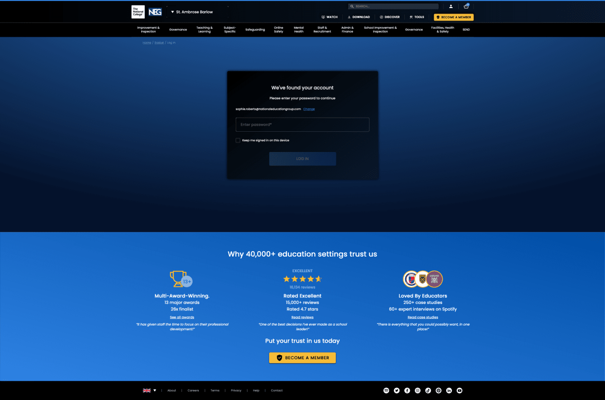 Login