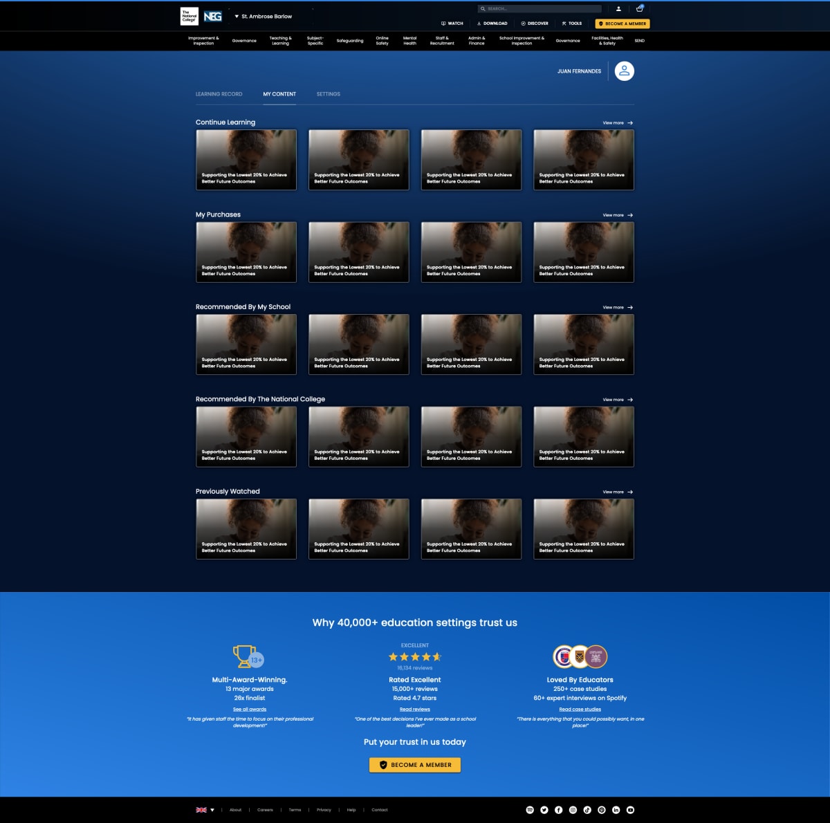 My Profile