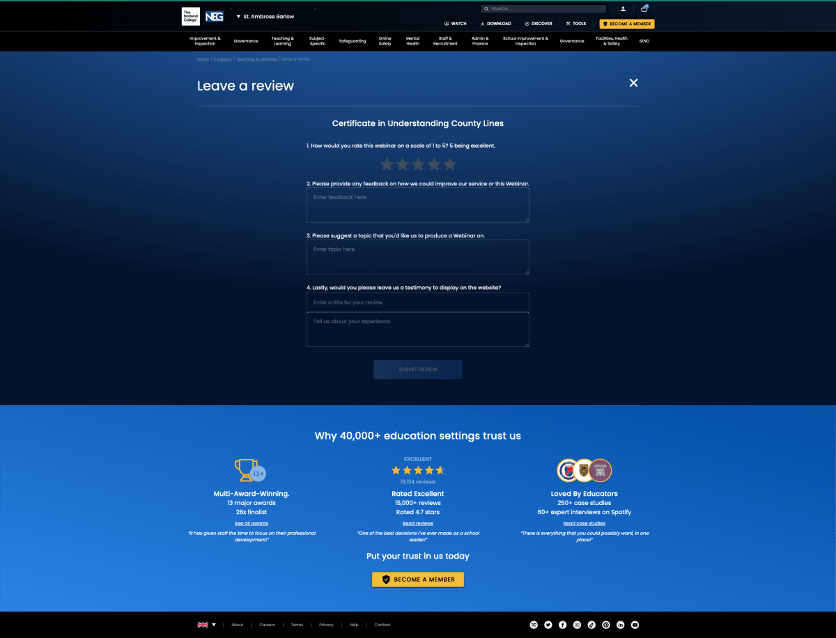 Review Course
