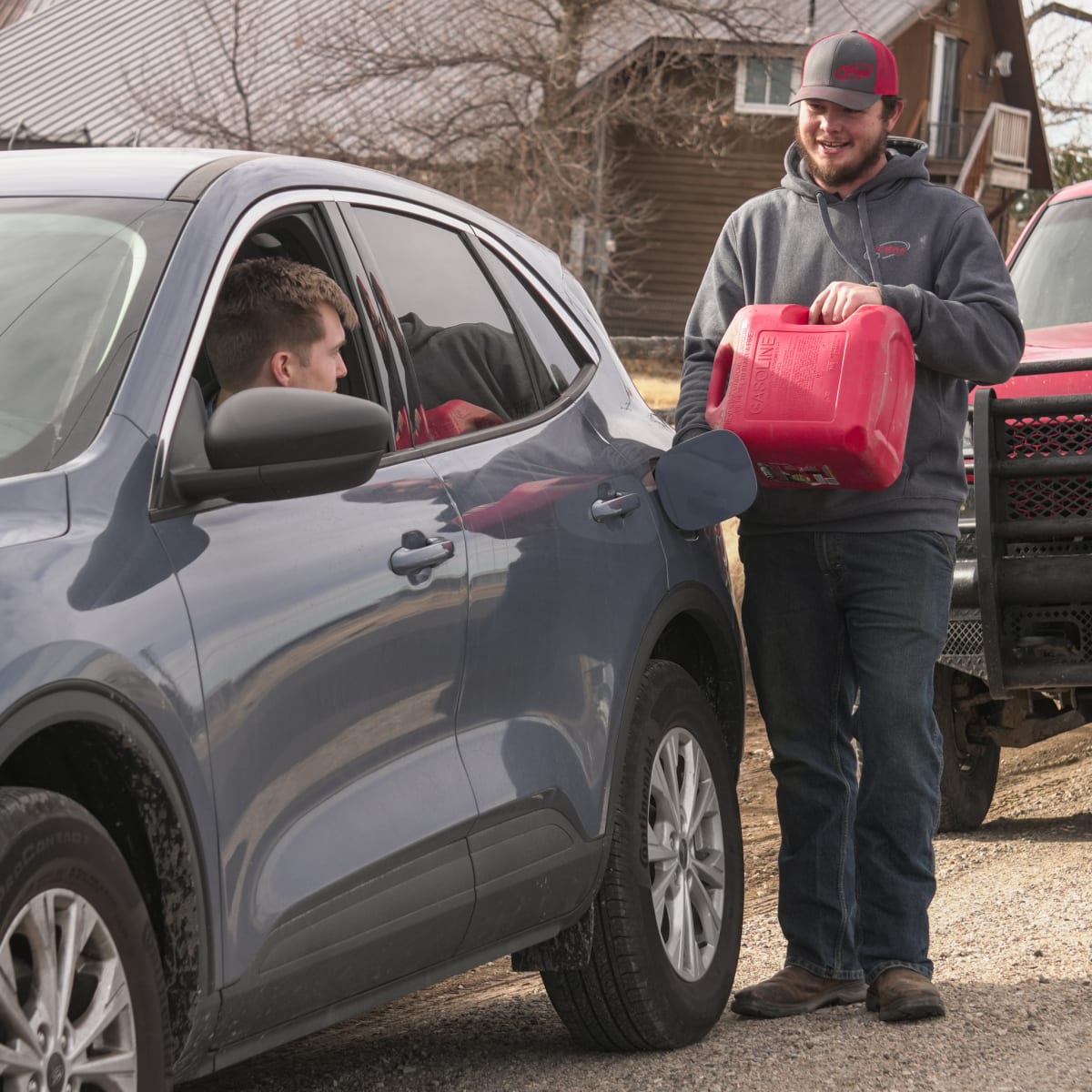 McRae Towing and Recovery roadside assistance fuel delivery.