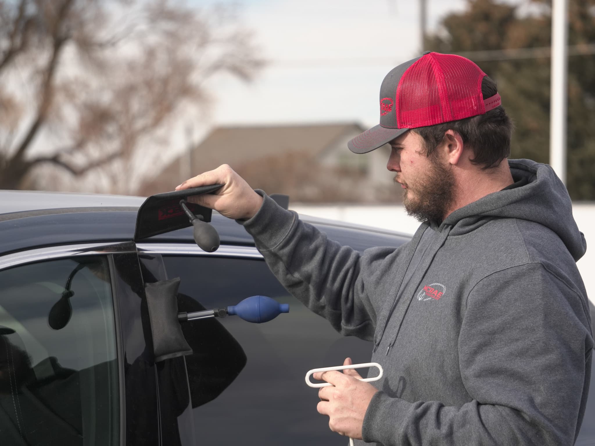 McRae Towing & Recovery roadside assistance lockout.