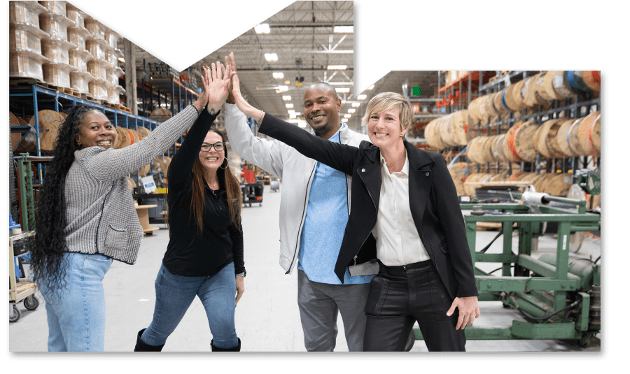 People in Warehouse