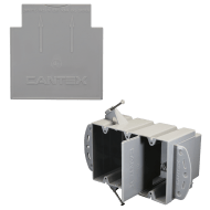 2CD＋VHS Can Box EATON WIRING DEVICES 93152-BOX | Service Electric Supply, Inc.
