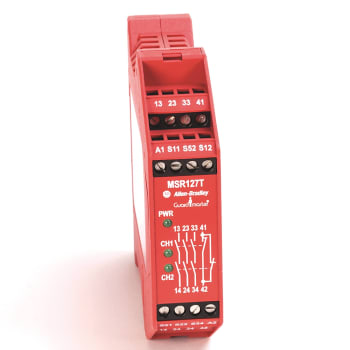Safety Relay,MSR127.1T,230VAC,Automatic/Manual,Fixed,22.5MM Housing Width,Infinite,One 2 N.C. Input,One LC Input,3 Safety Output,1 N.C. Aux. Relay Safety Relay,MSR127.1T,230VAC,Automatic/Manual,Fixed,22.5MM Housing Width,Infinite,One 2 N.C. Input,One LC Input,3 Safety Output,1 N.C. Aux. Relay