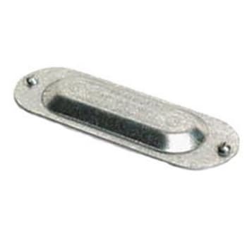BS125S BS-S Domed Conduit Body Cover, 1-1/4 to 1-1/2 in Hub, For Use With Malleable Iron Conduit Body Opening, Steel, Natural BS125S BS-S Domed Conduit Body Cover, 1-1/4 to 1-1/2 in Hub, For Use With Malleable Iron Conduit Body Opening, Steel, Natural