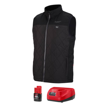 milwaukee heated vest with battery