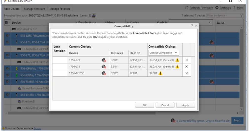 Better Automation Device Management with ControlFLASH Plus™ The