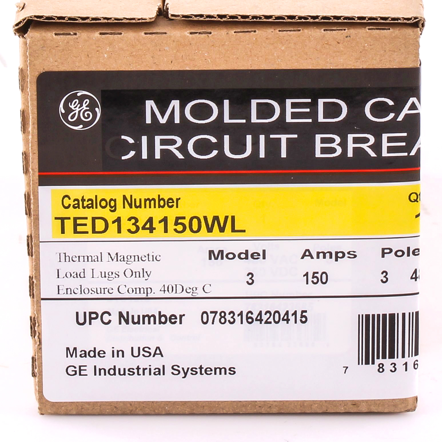 GE TED134150WL | McNaughton-McKay