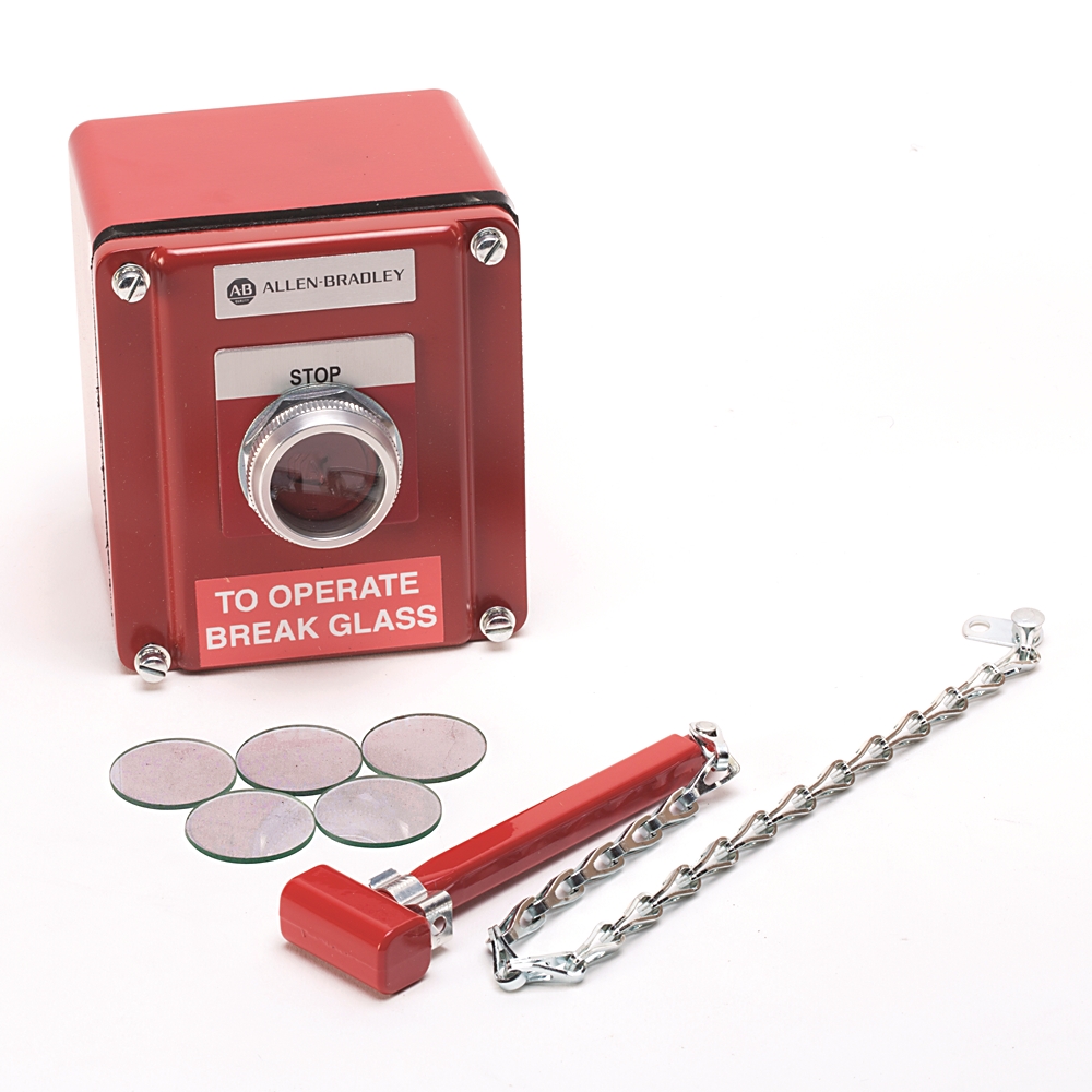 800T BreakGlass Push Button Station The Reynolds Company