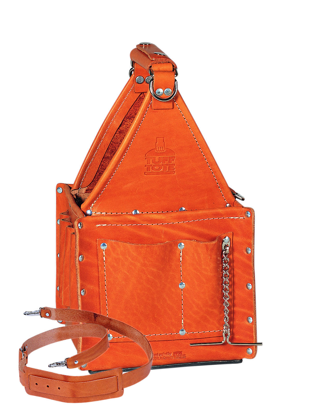 Ideal 35-975 Tuff-Tote Ultimate Tool Carrier, Premium Leather