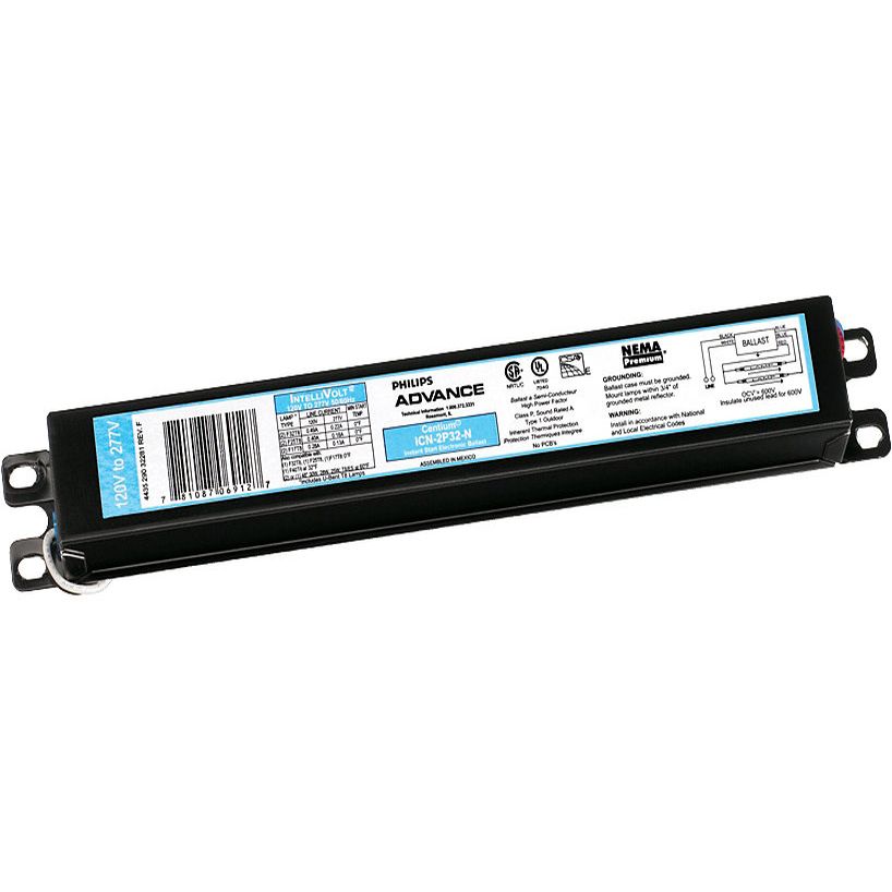 Reliable and energy efficient Philips Advance s Centium commercial grade specifications plus added benefits of lamp striation reduction technology