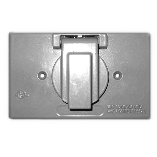 Appleton 2 Gang Weatherproof Switch Cover