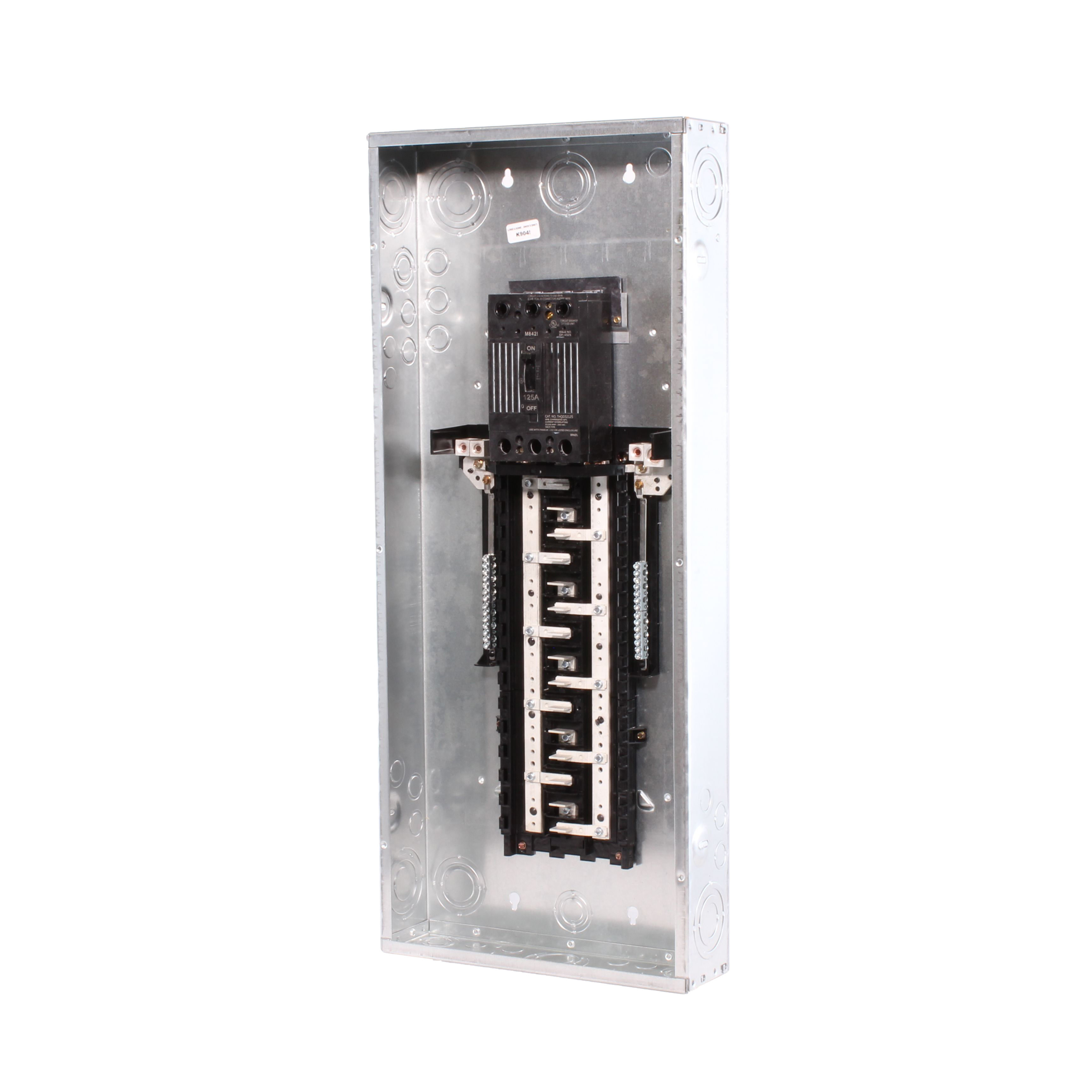 PowerMark Plus™ TM30412C 3-Phase Standard Main Circuit Breaker Load Center,  208Y/120 VAC, 125 A, 1 Pole, 22 kA Interrupt