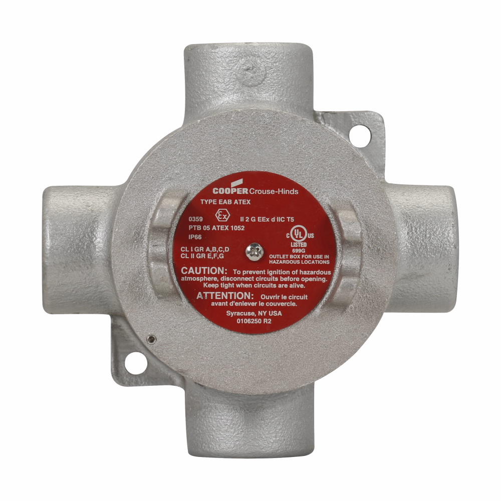 Eaton Crouse-Hinds series EABX26 SA ATEX | McNaughton-McKay