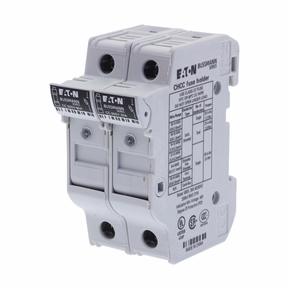 CHCC2DIU | Eaton Bussmann series CHCC modular fuse holder