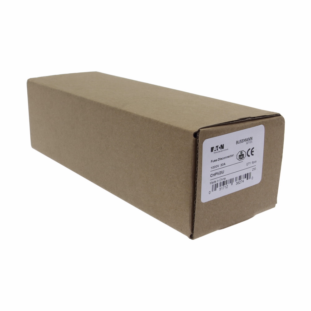 CHCC1DIU | Eaton ヒューズホルダ 30A 600V ac/dc レール