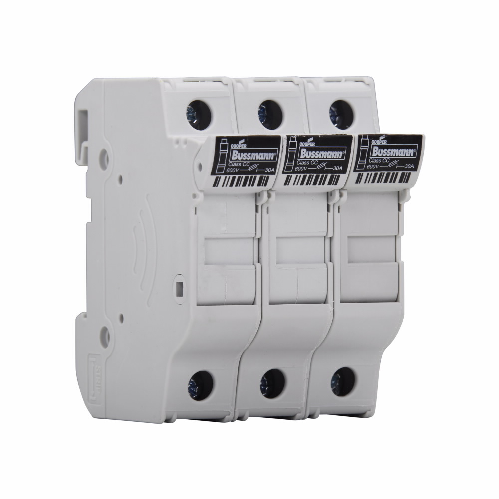 CHCC3DIU Eaton 30A 600V 3P Id Class CC Fuse Block