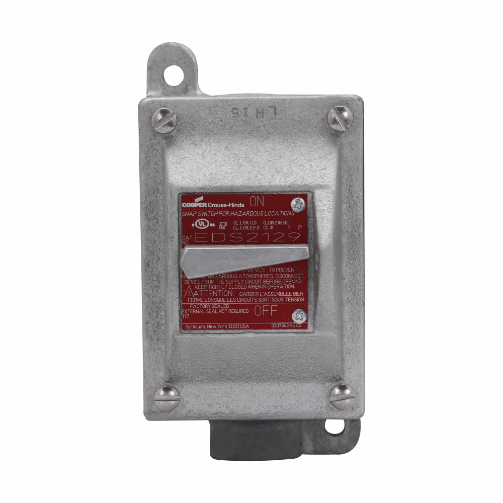 Eaton Crouse-Hinds series EDS2129 | The Reynolds Company Eaton Crouse-Hinds series EDS2129 | The Reynolds Company