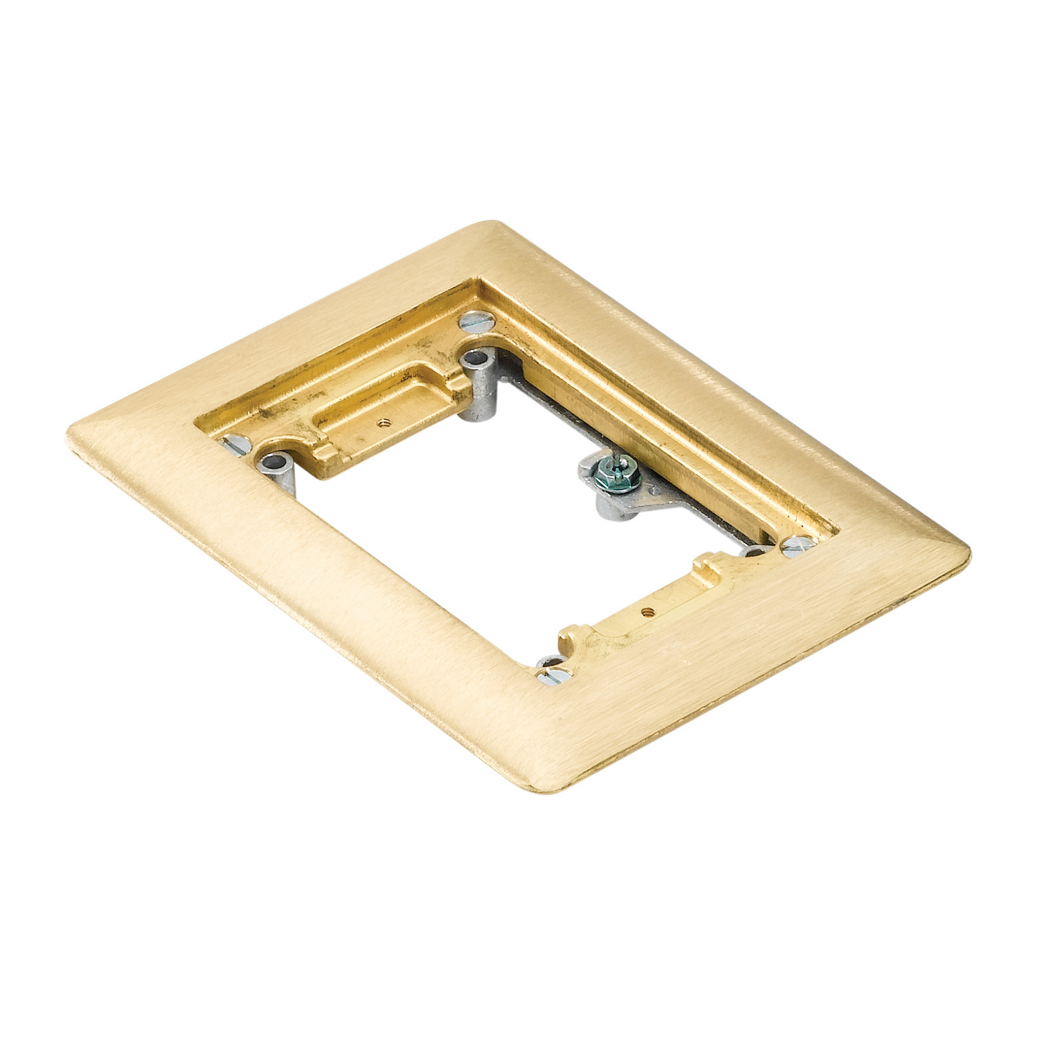 Brass Cavity Floor Box - Armorduct Systems