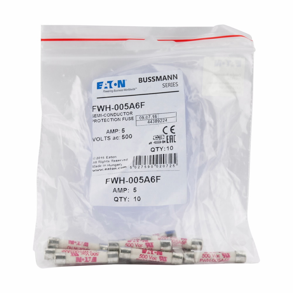 Bussmann FWH-005A6F High Speed Fuse - www
