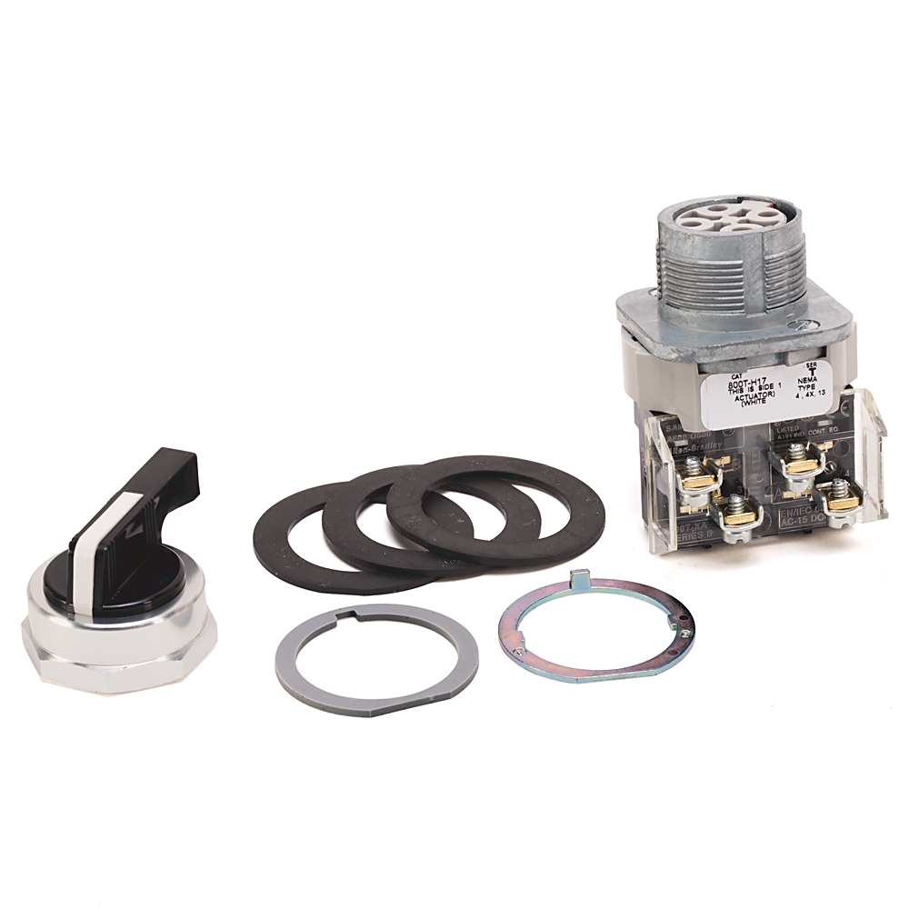 800T 2-Position Selector Switch, Non-Illuminated | McNaughton-McKay