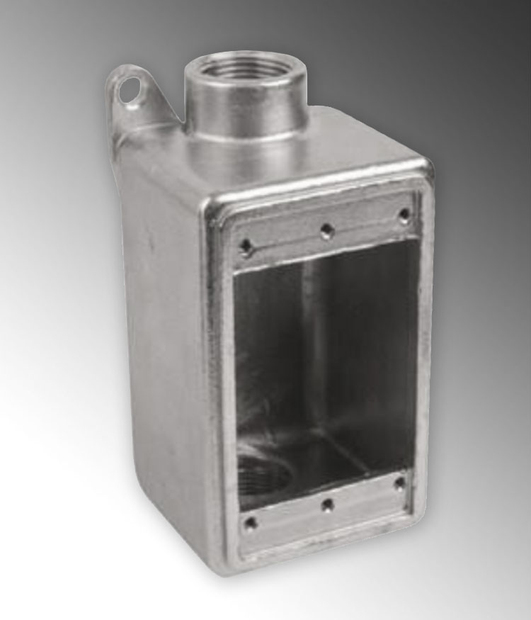 ED-GGB-3104-LHA Gangable Steel Device Box for Wiring | Arani