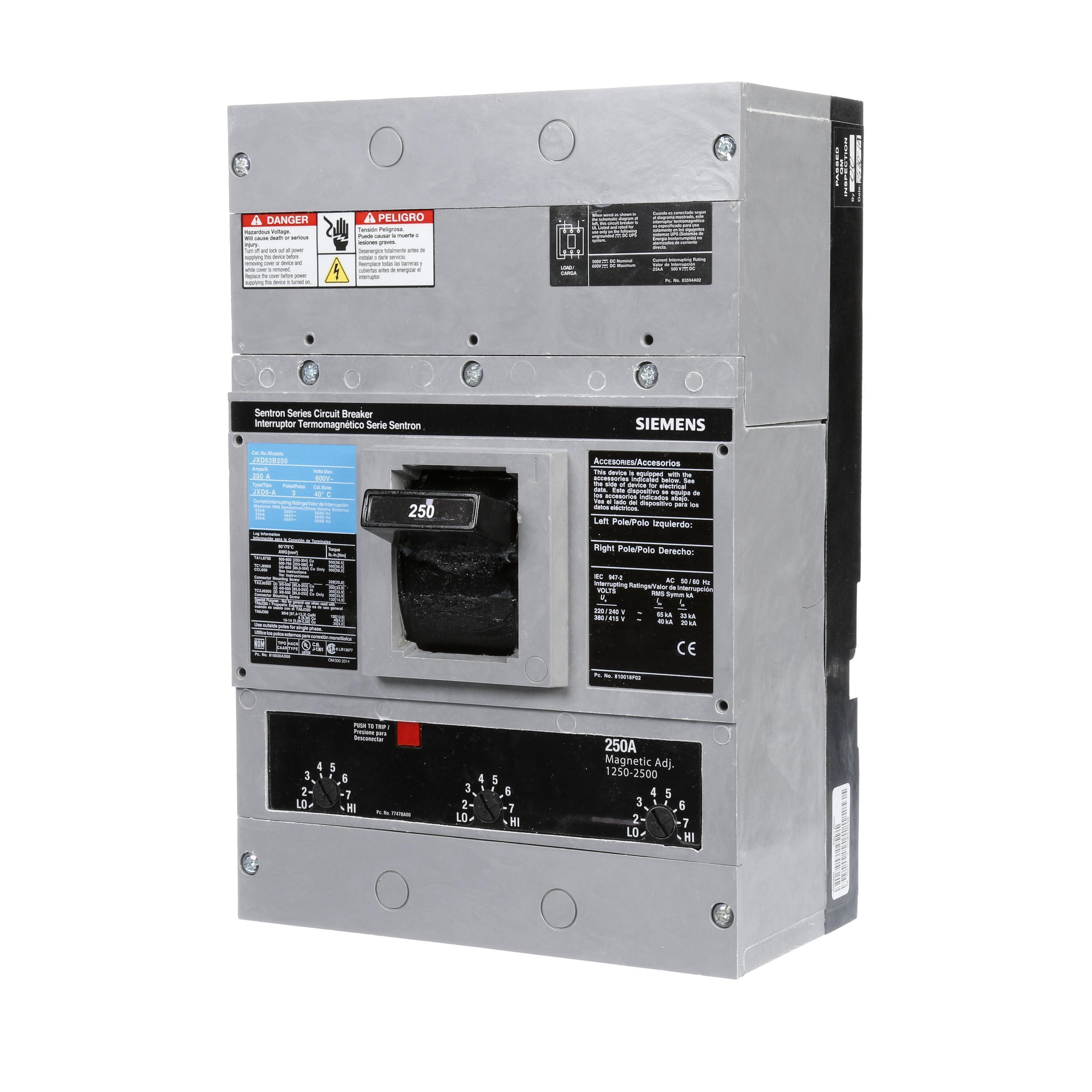 Siemens JXD63B250 | The Reynolds Company