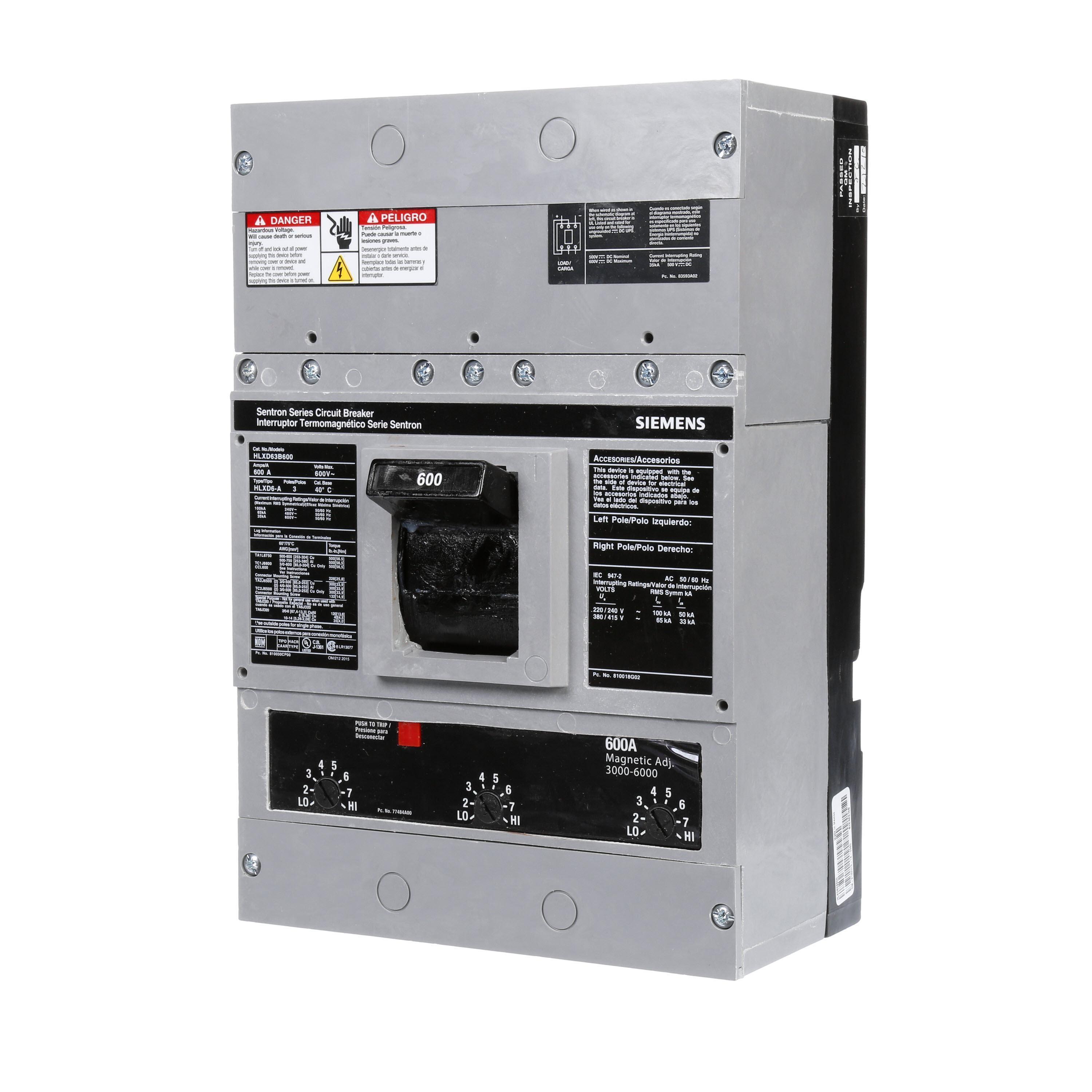 Siemens HLXD63B600 | McNaughton-McKay