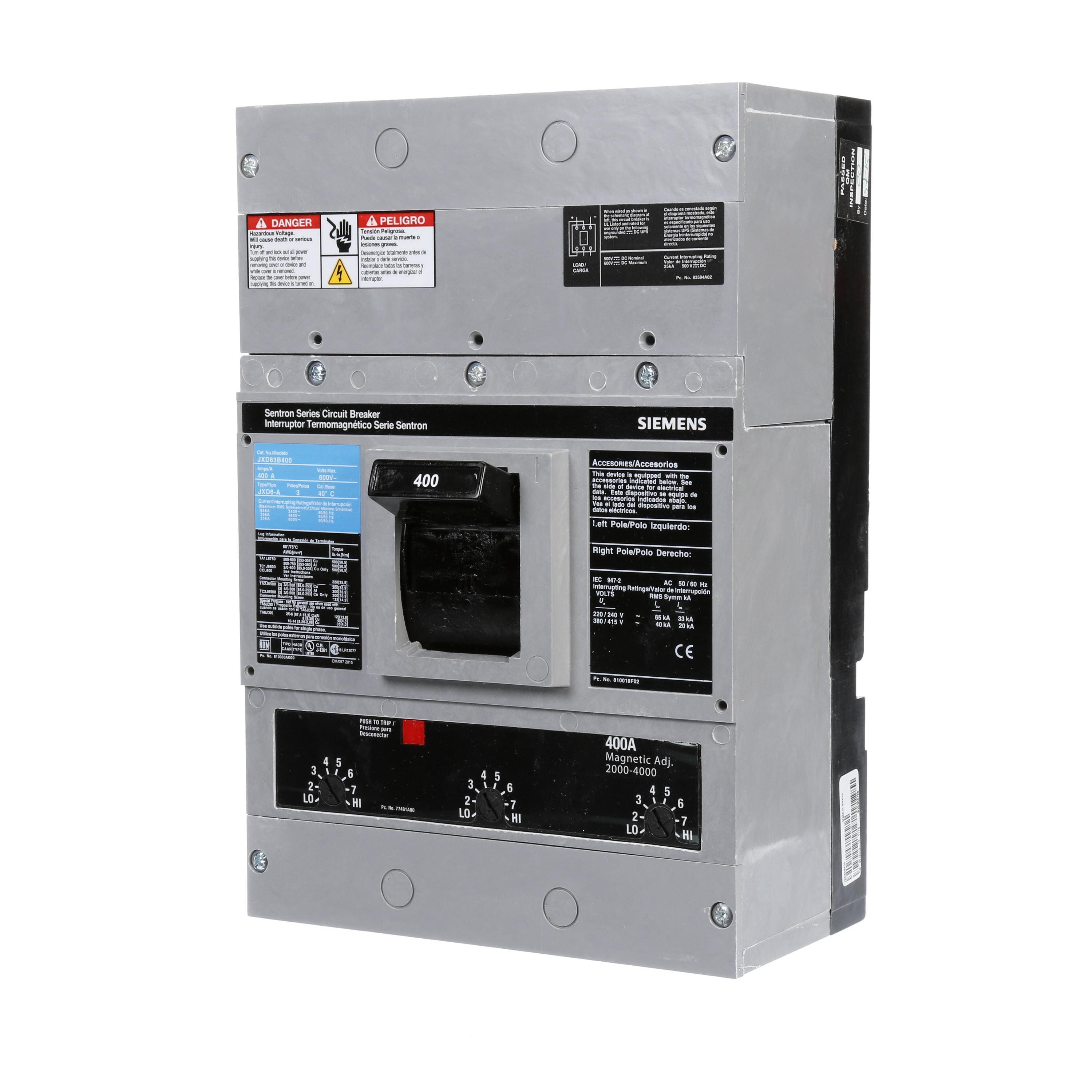 Siemens JXD63B400 | The Reynolds Company