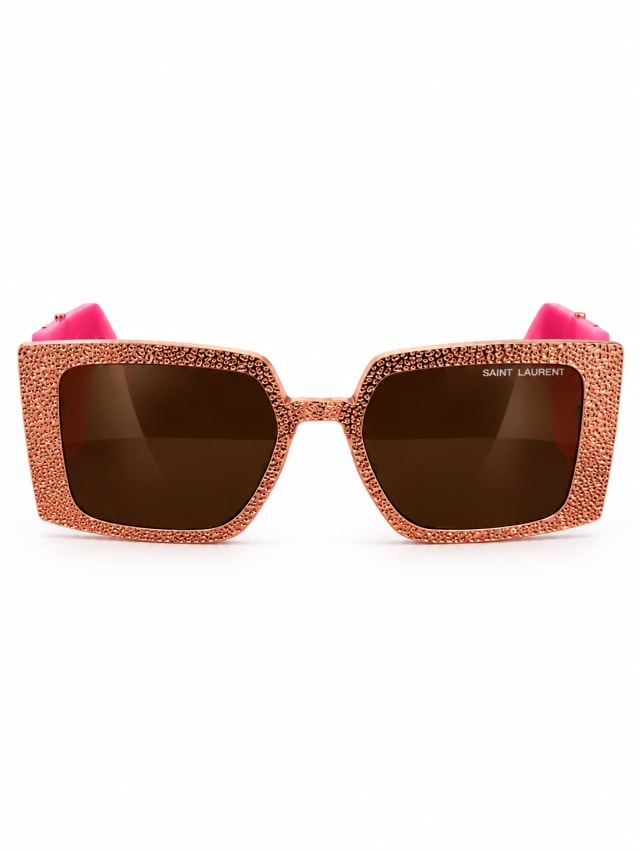 SAINT LAURENT SC MILLA BLAZE YSC CASSARIDGE MONOGRAM (GOLD)