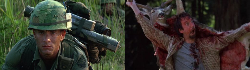 Forrest Gump (Tom Hanks) y Gord Brody (Tom Green)