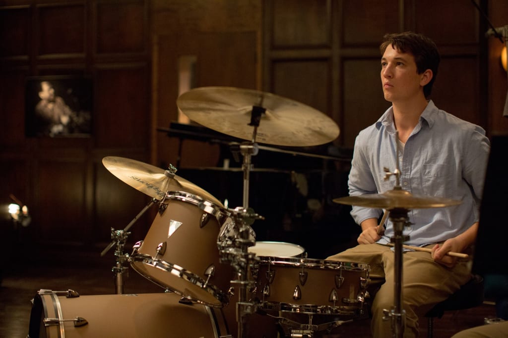 <em>Whiplash </em>(<em>íd.</em>; Damien Chazelle, 2014) <em>Whiplash </em>(<em>íd.</em>; Damien Chazelle, 2014)