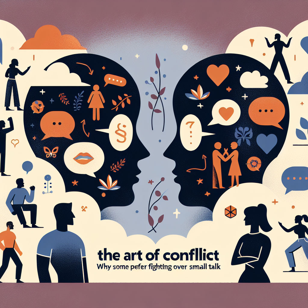 The Art of Conflict: Why Some Prefer Fighting Over Small Talk