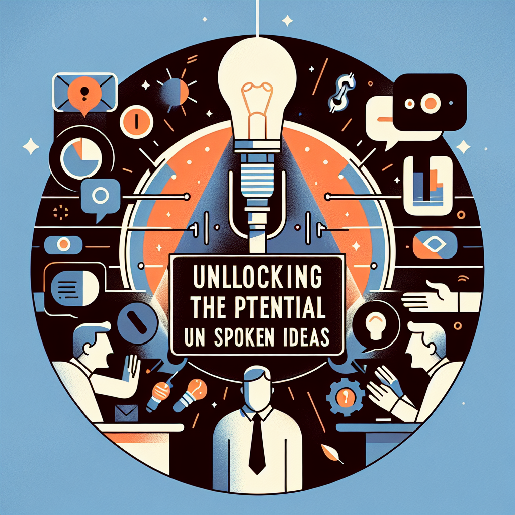 Unlocking the Potential of Unspoken Ideas