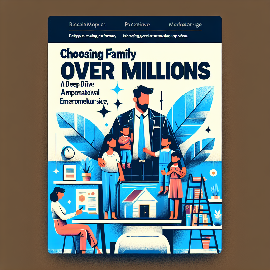 Choosing Family Over Millions: A Deep Dive