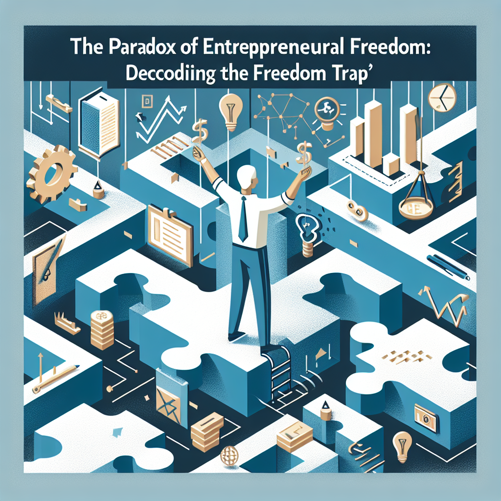 The Paradox of Entrepreneurial Freedom: Decoding the Freedom Trap