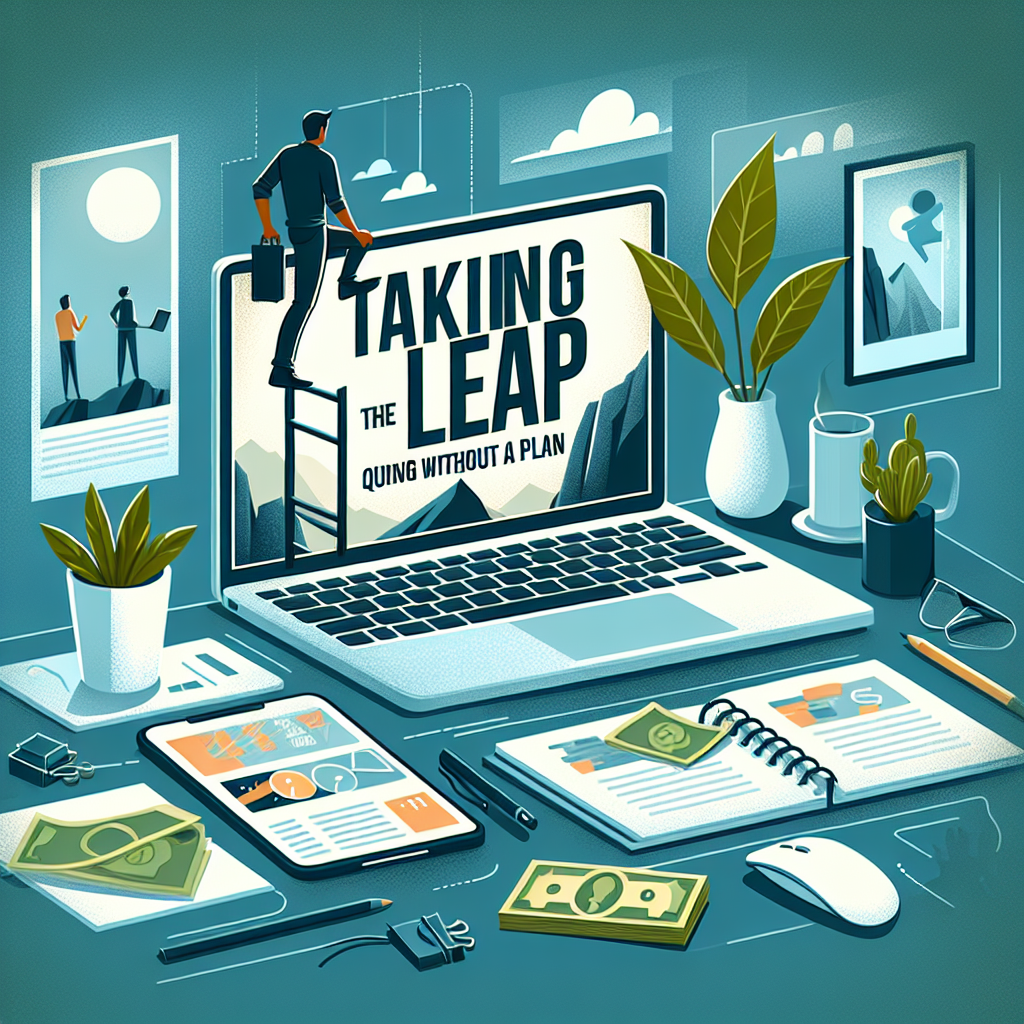 Taking The Leap: Quitting Without a Plan