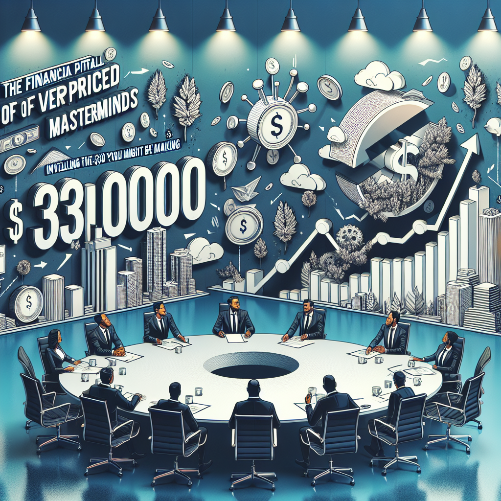 The Financial Pitfall of Overpriced Masterminds: Unveiling the $30K Mistake You Might be Making